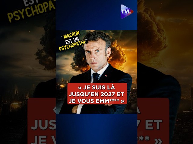 ⁣ « Le message essentiel d'Emmanuel Macron est "Je suis là jusqu'en 2027 et je vous em