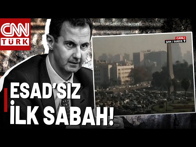 ⁣İşte Esad'sız Suriye'de İlk Sabah! Suriye'den Canlı Görüntüler...