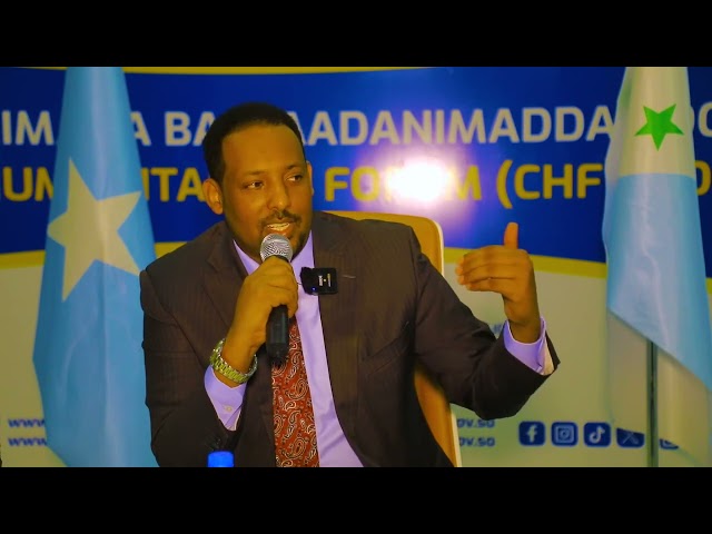 ⁣Madaxwayne kuxigeenka Galmudug "Shirkan indhaha caalamka iyo shacabka Soomaaliyeed ayaa kusoo j