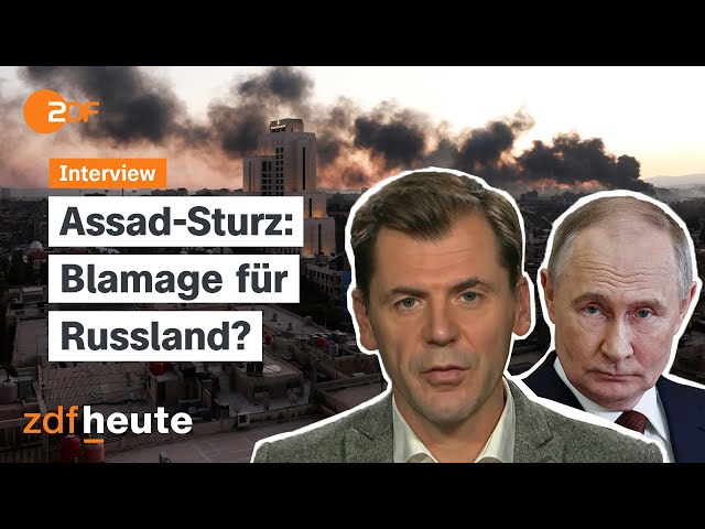 ⁣Nach Assad-Sturz: Putins Glaubwürdigkeit beschädigt? | ZDFheute live