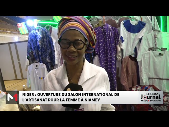 ⁣Niger : Ouverture du Salon International de l’Artisanat pour la Femme à Niamey