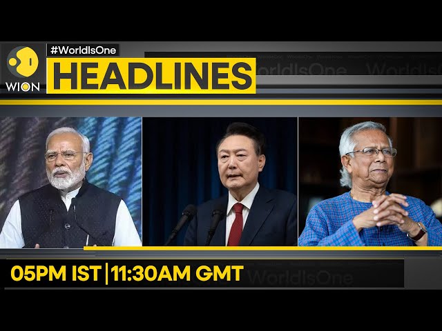 ⁣Prez Yoon Banned From Foreign Travel | India Raises Minorities Issue With Bangladesh | WION