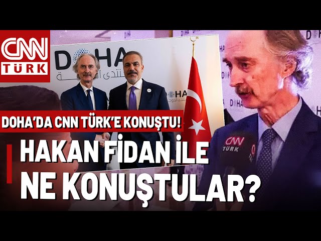 ⁣Hakan Fidan BM Suriye Özel Temsilcisi İle Ne Konuştu? Doha'da CNN TÜRK'e Özel Açıklamalar!