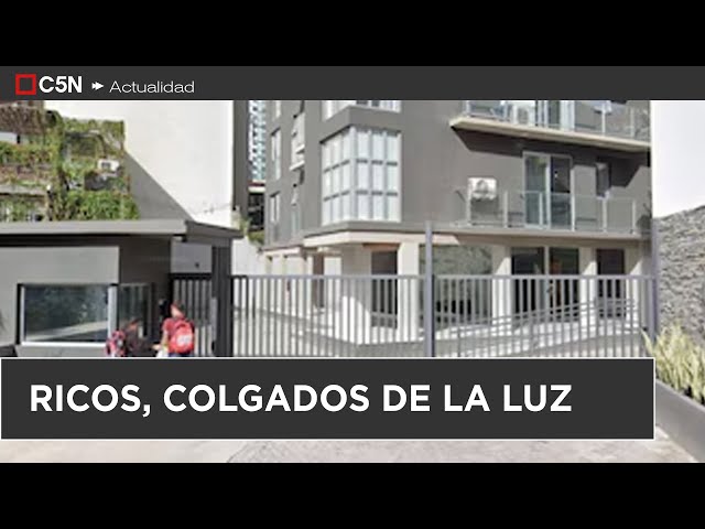 ⁣FRAUDE MILLONARIO en LAS CAÑITAS: LOS RICOS que se CUELGAN de la LUZ