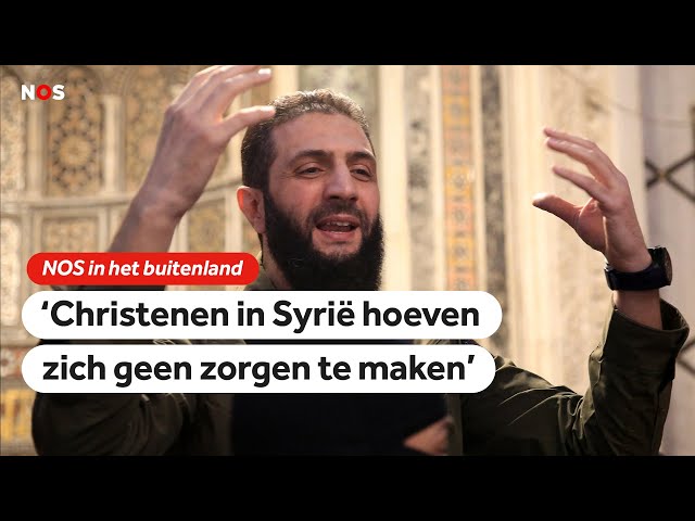 ⁣De Syrische rebellenleider Jolani, van terrorist naar gematigd HTS-leider?