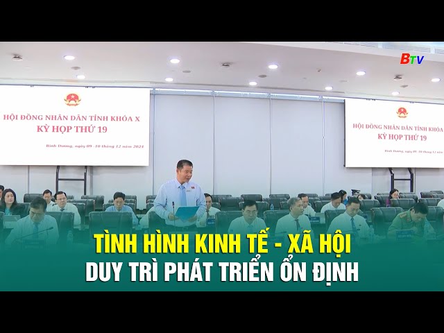 ⁣Tình hình kinh tế - xã hội duy trì phát triển ổn định