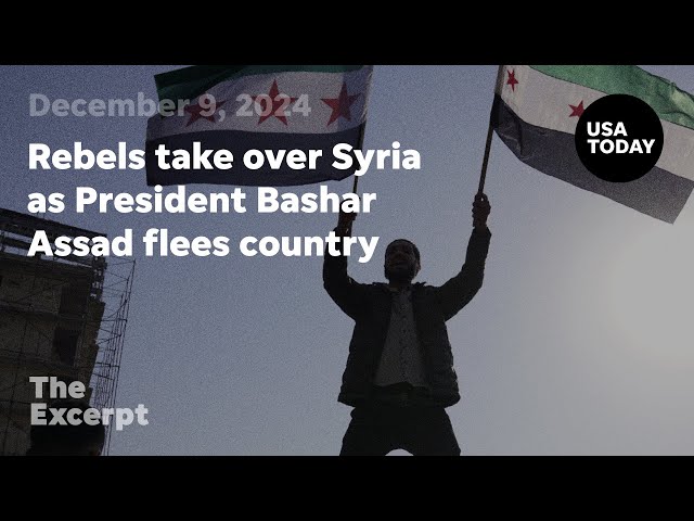 ⁣Rebels take over Syria as long-time President Bashar Assad flees country | The Excerpt