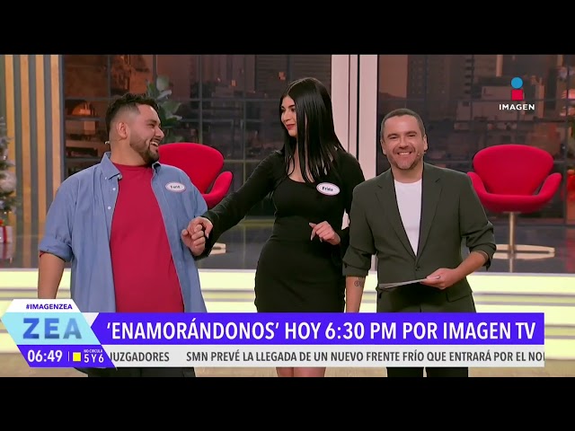 ⁣Enamorándonos: ¡Frida sorprende a Farid con tremendo beso!