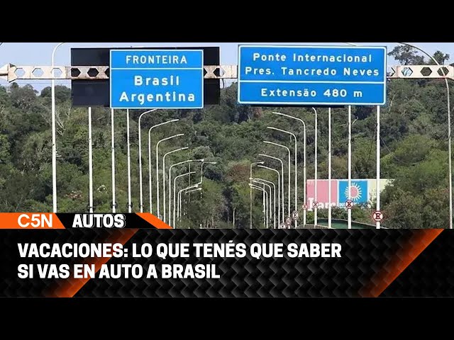 ⁣VACACIONES 2025: consejos para VIAJAR A BRASIL en AUTO