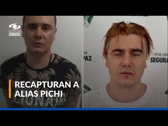 ⁣Así fue la recaptura de alias Pichi: se había volado de la casa por cárcel en octubre