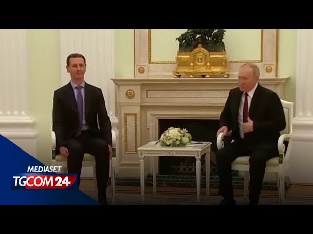 ⁣Assad a Mosca, la Russia concede asilo dopo la fuga dalla Siria