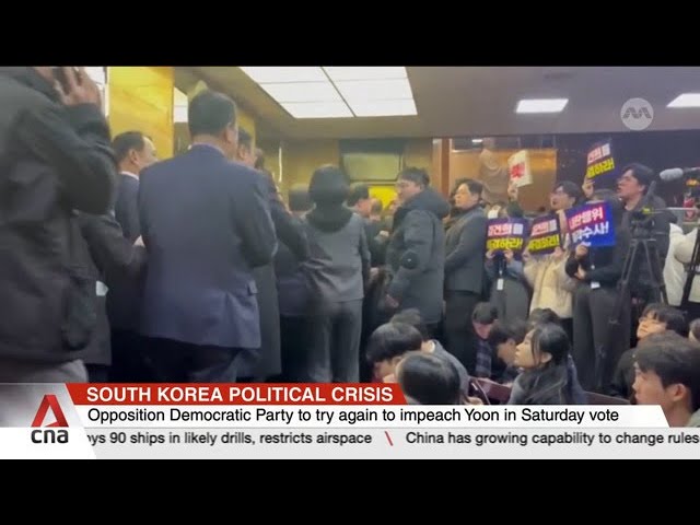 ⁣South Korea's President Yoon banned from foreign travel