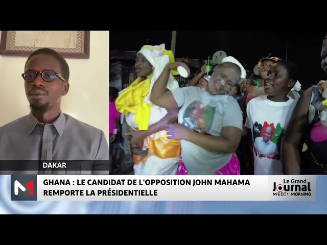 ⁣John Mahama remporte la présidentielle ghanéenne, le point avec Cheikh Sadibou Ndiaye