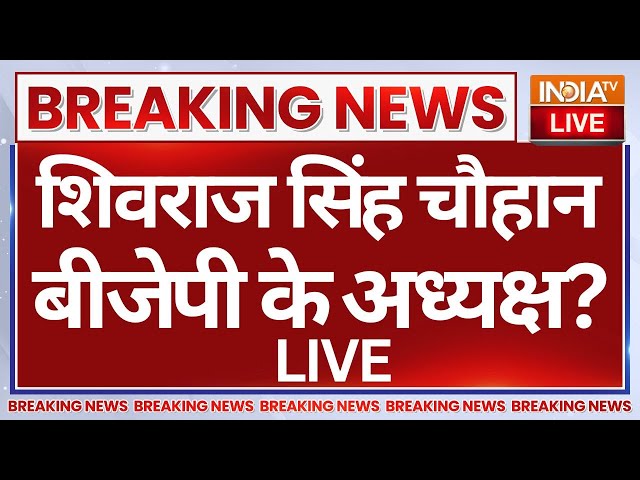 ⁣BJP New President Announcement Update LIVE: Shivraj Singh Chouhan बीजेपी के अध्यक्ष?