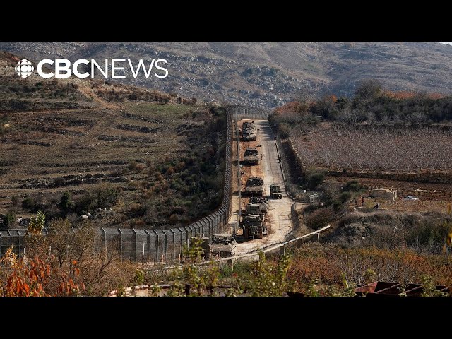 ⁣Israeli military confirms it has troops inside Syria east of Golan Heights