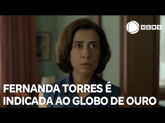 ⁣Fernanda Torres é indicada a Melhor Atriz no Globo de Ouro