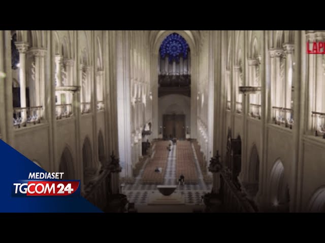 ⁣Notre-Dame, dentro la cattedrale restaurata