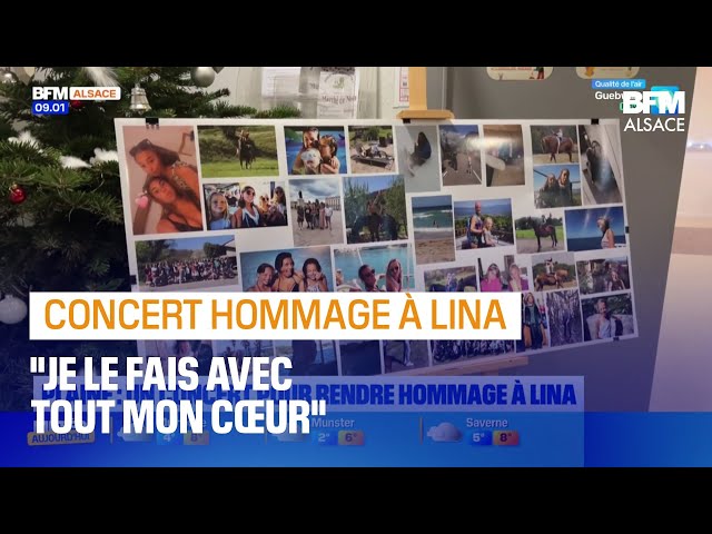 ⁣Mort de Lina: un concert en hommage à l'adolescente à Plaine