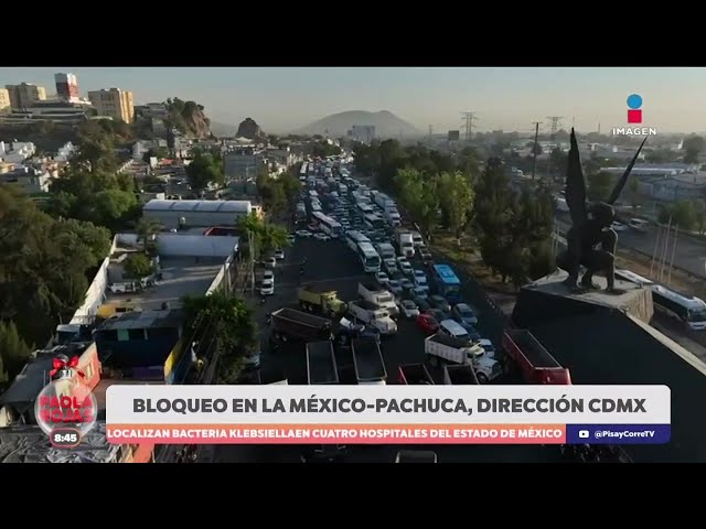 ⁣Así se encuentra en estos momentos la autopista México-Pachuca | DPC con Paola Rojas