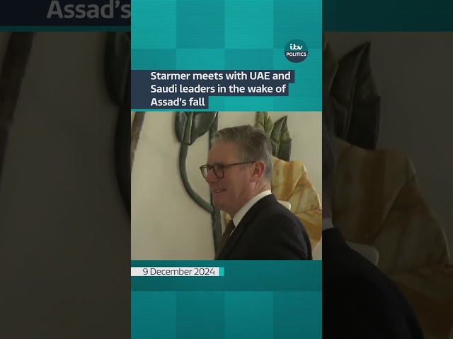 ⁣Starmer meets with UAE and Saudi leaders in the wake of Assad’s fall | ITV News