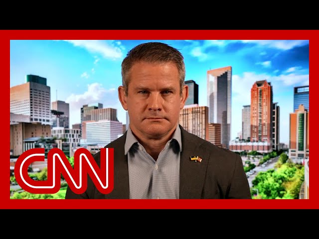 ⁣'Are you worried Donald Trump will try to put you in jail?': See Adam Kinzinger's rea