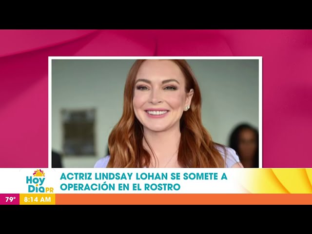 ⁣El secreto detrás del nuevo rostro de Lindsay Lohan