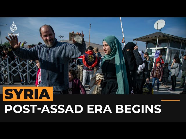 ⁣Syrians reclaim hope as they return after years of exile | AJ #shorts