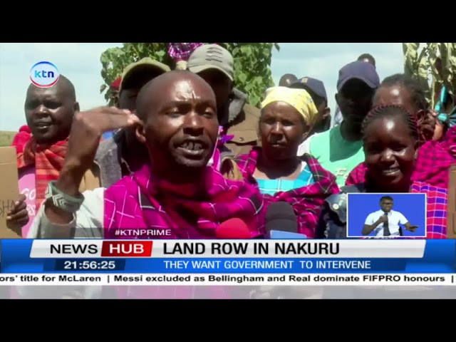 ⁣Tension rises in Olempita location Nakuru County as hundreds of families stare at eviction