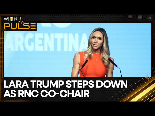 ⁣RNC Co-chair Lara Trump Steps Down Amid Speculation About Florida Senate Seat | WION Pulse