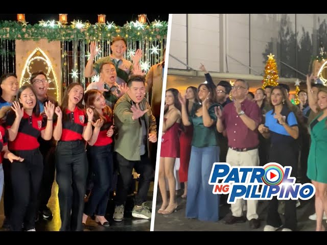 ⁣Ilang Kapamilya news anchors at reporters, first time nakasama sa ABS-CBN Christmas ID