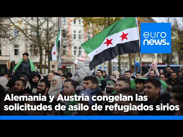 ⁣Alemania y Austria congelan las solicitudes de asilo de refugiados sirios