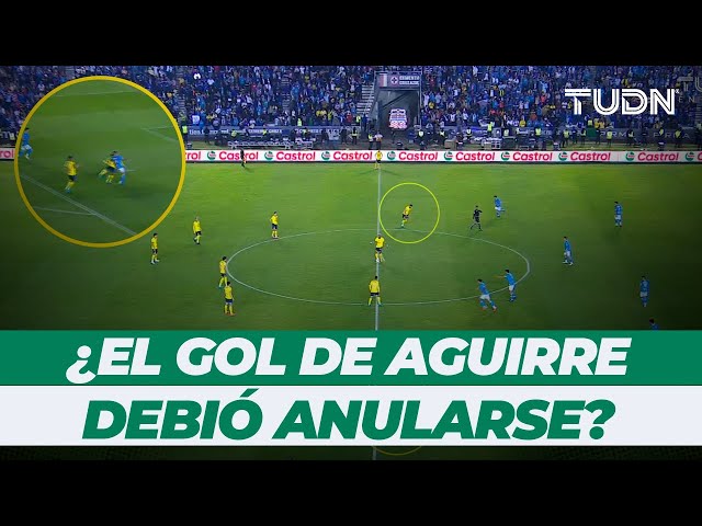 ⁣¡Jugada polémica! ¿El gol de Rodrigo Aguirre tuvo que ser invalidado? | TUDN