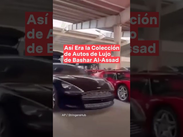 ⁣Ferraris y Rolls Royce; esta es la colección de autos de lujo de Bashar al-Asad - N+ #shorts