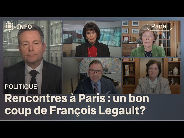 ⁣François Legault en mode séduction à Paris | Mordus de politique