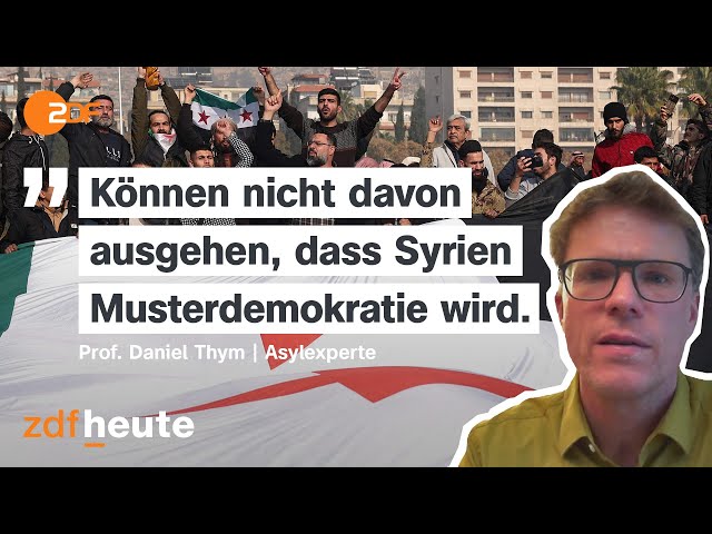 ⁣Nach Assad-Sturz: Wie es jetzt für syrische Geflüchtete weitergehen könnte