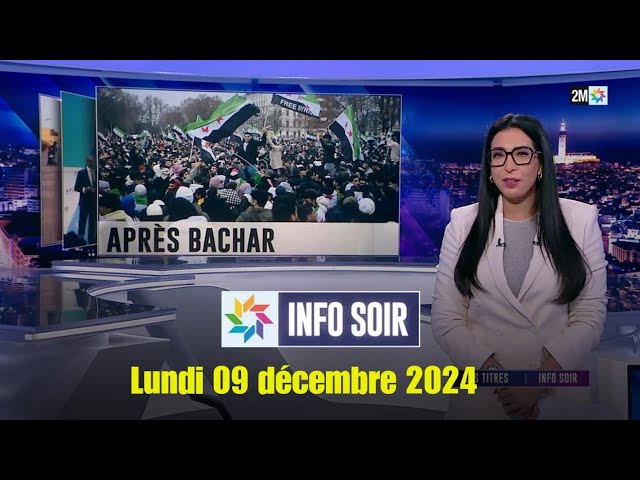 ⁣Info soir : Lundi 09 Décembre 2024