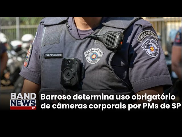 ⁣STF torna obrigatório uso de câmeras corporais em PMs | BandNews TV