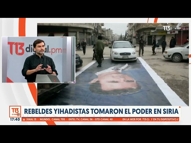 ⁣Rebeldes Yihadistas tomaron el poder en Siria