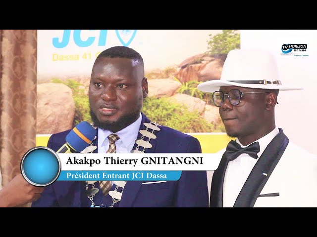 ⁣HORIZON TV BENIN: PASSATION DE CHARGES A LA JCI DASSA 41 COLLINES THIERRY GNITANGNI ELU PRESIDENT