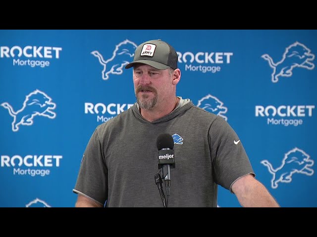 ⁣Dan Campbell on tough matchup with Bills