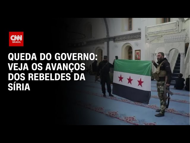 ⁣Queda do governo: Veja os avanços dos rebeldes na Síria | CNN PRIME TIME