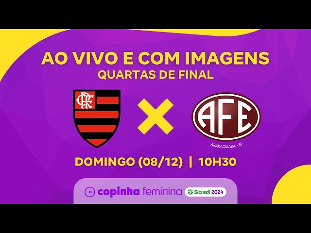 ⁣AO VIVO E COM IMAGENS: FLUMINENSE X SANTOS | COPINHA FEMININA 2024