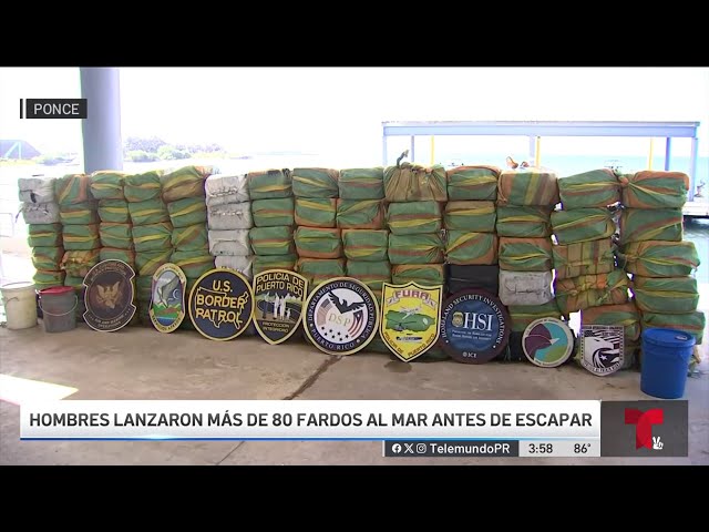 ⁣Enorme cargamento de cocaína venía desde Venezuela