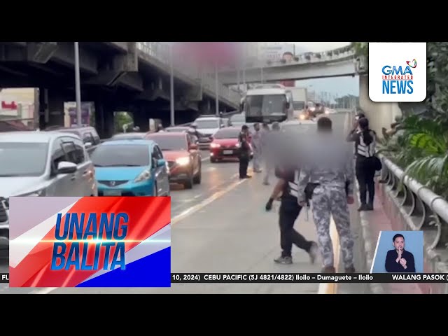 ⁣Mga motorsiklo, private vehicles, at provincial bus, nahuling ilegal na dumaan sa... | Unang Balita