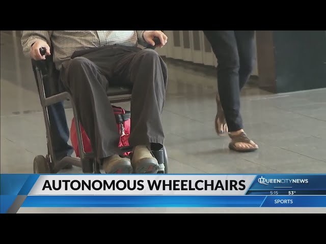 ⁣Could autonomous wheelchairs come to Charlotte Douglas airport?