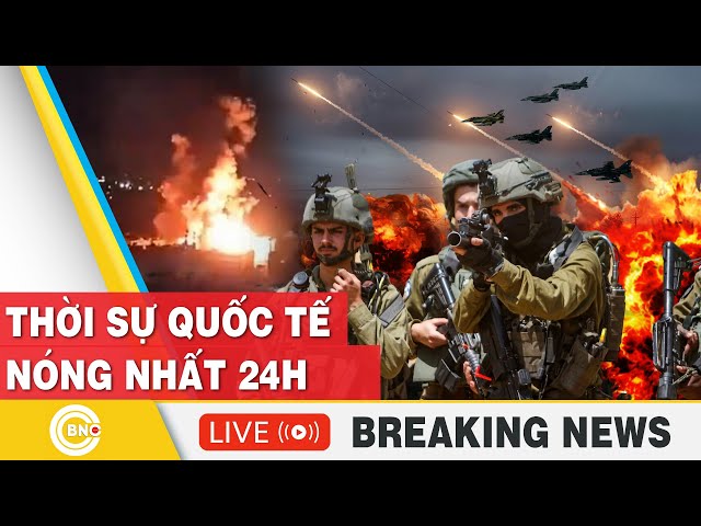 ⁣TRỰC TIẾP: Thời sự Quốc tế 10/12,Quân nổi dậy Syria cả gan đánh ĐSQ Iran;Mỹ đặt tên lửa khắp Á - Âu