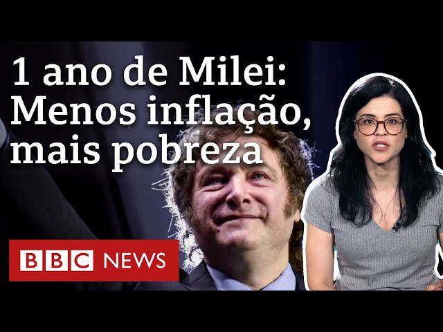 ⁣1 ano de Milei na Argentina: como o libertário mudou a economia do país até agora