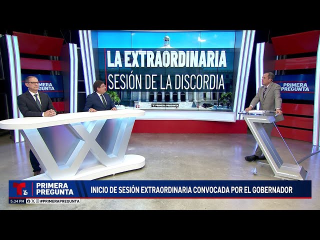 ⁣Primera Pregunta:  Atropellado el inicio de la Sesión Extraordinaria