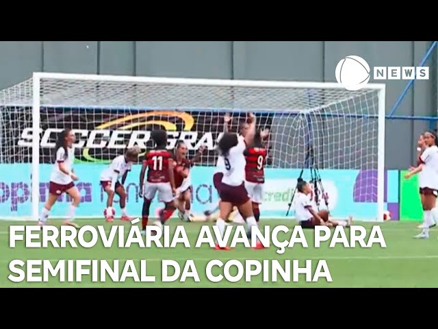 ⁣Ferroviária surpreende o Flamengo e avança para a semifinal da Copinha Feminina 2024