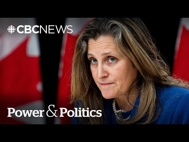 ⁣Freeland to present fall economic update later than usual | Power & Politics